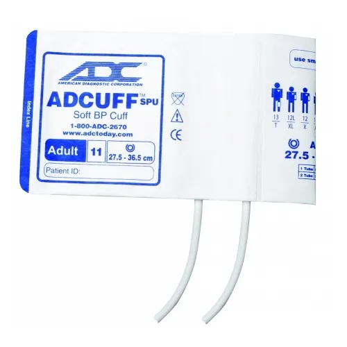 American Diagnostic - 8450-12X-2 - ADCUFF SPU Cuff, 2 Tube, Lg Adult, No connector, 20/pkg