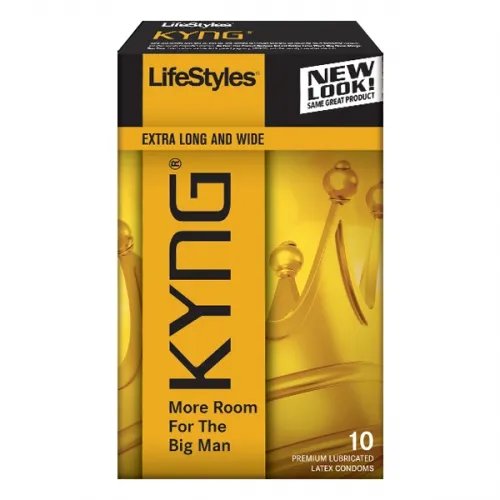 Sxwell - 27098 - Lifestyles Latex King 12 CT Condoms.