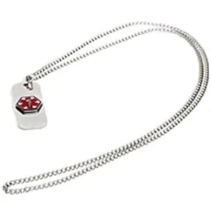 Apothecary - 92329 - Emergency Alert Medical Identification Necklace