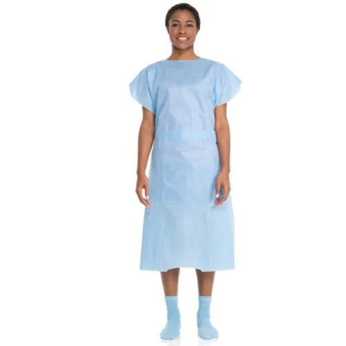 Aspen Surgical - 0456P - Gown Patient Full Back 3-4 Sleeve