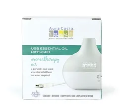 Aura Cacia - AC-0225 - Aura Cacia Aromatherapy Air Usb Room Diffuser