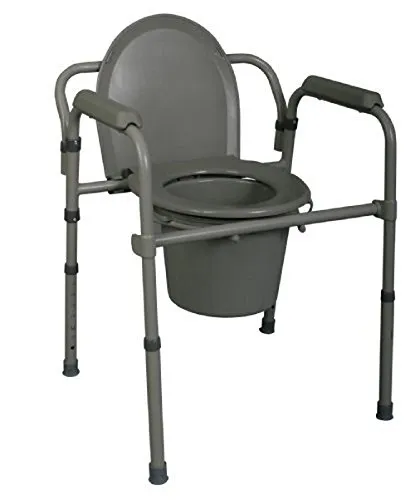 Essential Medical Supply - B4100 - Steel 4-in-1 Commode