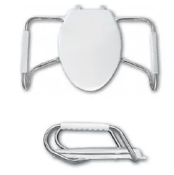 Bemis Healthcare - MA2100T - Raised Toilet Seat with Arms - Elongated