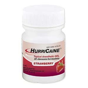 Beutlich LP Pharmaceuticals - HurriCaine - From: 0283-0293-31 To: 0283-1016-31 - Topical Anesthetic Gel, Jar, Pina Colada