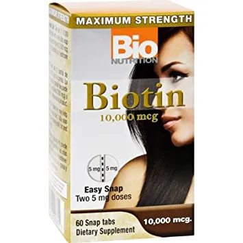 Bio Nutrition - 515365 - Biotin 10,000mcg