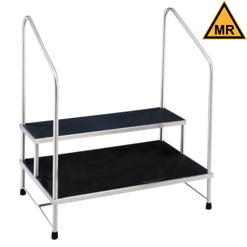 Blickman - 1012041096 - Step Stool 7764-HR, 24" x 36", Double Step, Handrails, MRI Safe (DROP SHIP ONLY)