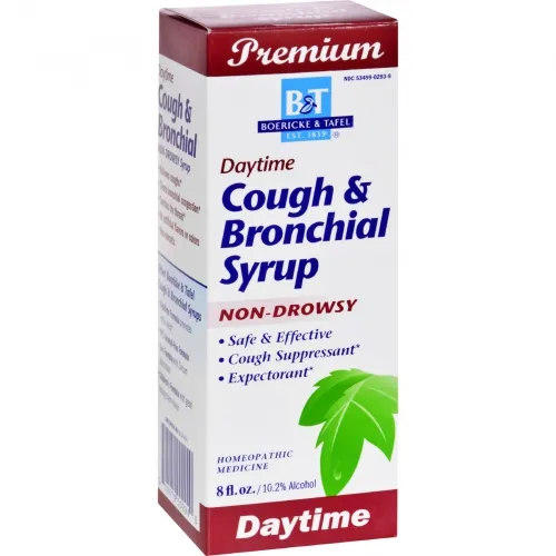 Boericke and Tafel - 153224 - 157420 - Cough and Bronchial Syrup - 8 fl oz