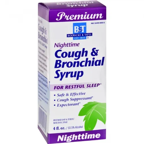 Boericke and Tafel - 153693 - 343343 - Cough and Bronchial Syrup Nighttime