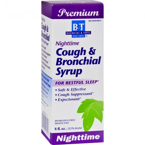 Boericke and Tafel - 153694 - 411645 - Cough and Bronchial Syrup Nighttime
