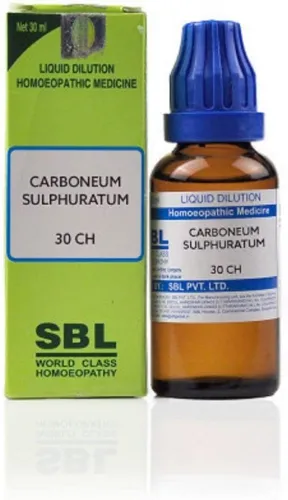 Boiron - From: 306960168089 To: 306960168317 - Carboneum Sulphuratum