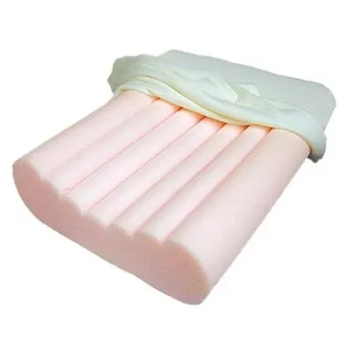 Healthsmart - 554-8011-4300 - Memory Foam Pillow Radial-Cut 19 X 12 X 3 In Cream