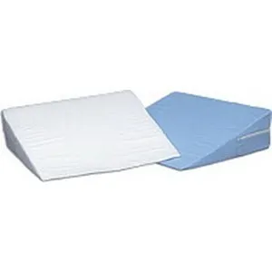 Briggs - 802-8028-0100 - Bed Wedge Cushion, Foam W/Blue Cover 12 X 24 X 24
