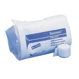 BSN Medical - Elastomull - 02102000 - Conforming Bandage Elastomull 4 Inch X 4-1/10 Yard 12 per Pack NonSterile Roll Shape