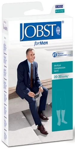 Bsn Jobst - JOBST for Men - From: 115088 To: 115103 - Compression Hose, Knee High, 20 30 mmHG, Closed Toe