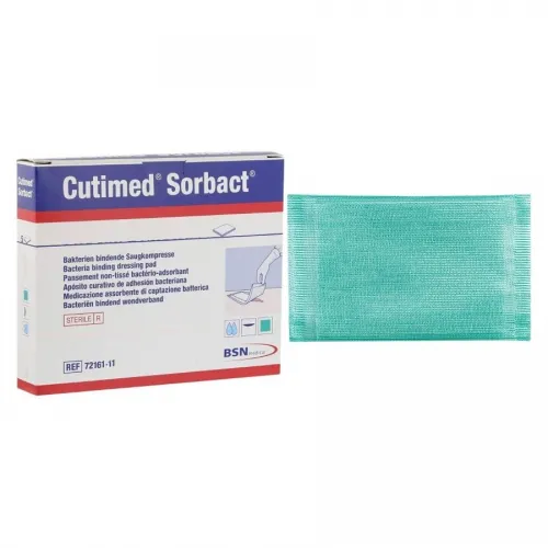 Bsn Jobst - From: 7216111 To: 7216307 - Cutimed Sorbact Antimicrobial Dressing, 4" x 4".