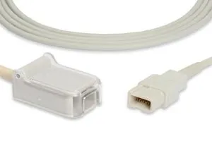 Cables and Sensors - E708M-740 - SpO2 Adapter Cable, 220cm, Spacelabs Compatible w/ OEM: 700-0906-00, 700-0906-01, 2432 (LNC-SL-10) (DROP SHIP ONLY) (Freight Terms are Prepaid & Added to Invoice - Contact Vendor for Specifics)