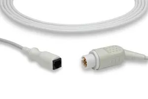 Cables and Sensors - From: IC-6P-MX0 To: IC-MR-MX0 - IBP Adapter Cable Medex Abbott Connector, AAMI Compatible w/ OEM: 42661 14 (DROP SHIP ONLY) (Freight Terms are Prepaid & Added to Invoice Contact Vendor for Specifics)