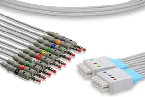 Cables and Sensors - From: LQ10-LB0 To: LWC10-LB0 - EKG Leadwire