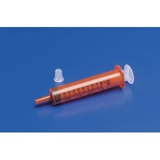 Cardinal Health - Monoject - 8881907003 -   Oral Syringe, 10ML, 0.2ML Graduation, Amber with Tip Cap, Non sterile, Latex free.