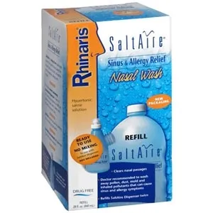 Cardinal Health - 732016 - SaltAire Sinus Relief Nasal Wash Refill Bottle, 28 oz.