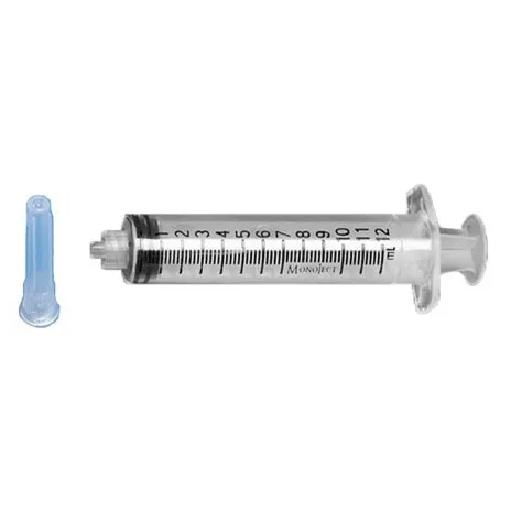 Cardinal Health - 1181200777T - Syringe Luer Lock Tip with Wide Finger Flange, 12mL, Sterile, 100/bx, 10 bx/cs (Continental US Only)