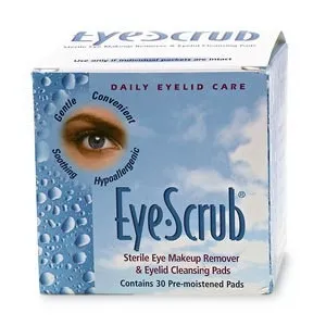 Cardinal Health - Pharma - 1612266 - Eye scrub sterile eyelid cleansing pads. Hypoallergenic.