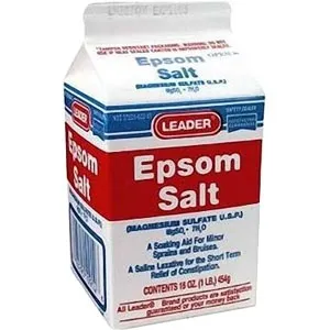 Cardinal Health - 2810653 - Leader Epsom Salt Granules, 16 oz.