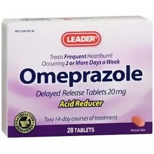 Cardinal Health - 4030961 - Leader Omeprazole Tablets 20 mg (28 Count)