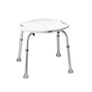 Carex Health Brands - B65000 - Adjustable Bath and Shower Seat 20 1/2" H x 20" W x 18" D, 13 1/2" to 20 1/2" Adjustable Height, 300 lb Weight