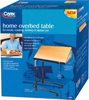 Carex - P568-00 - Home Overbed Table Adjustable Height