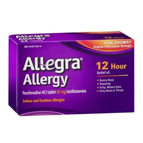 Chattem - 0-41167-41314 - Allegra Allergy 12 Hour Non Drowsey Tablet