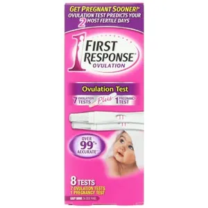 Church & Dwight - 90080 - First Response Easy Read Ovulation Test Kit (7 Count)