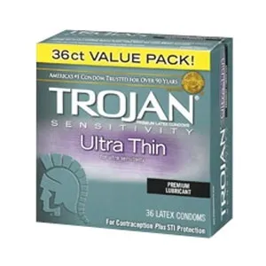 Church & Dwight - 10022600926617 - Trojan Sensitivity Ultra Thin Lubricated Condom