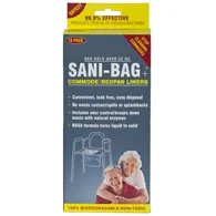 Cleanwaste - From: H645S1 To: H645S10 - Sani Bag Plus Commode Liners 10 Pack