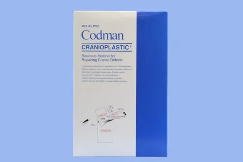 Codman - 43-1280 - CODMAN CRANIOPLASTIC RESINOUS MATERIAL FOR REPAIRING CRANIAL DEFECTS (BOX OF 2)
