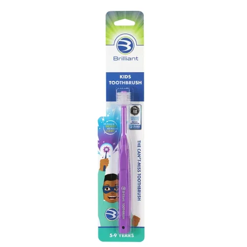 Compac Industries - 00577NPP-24 - Brilliant Kids Toothbrush (Narrow Card)