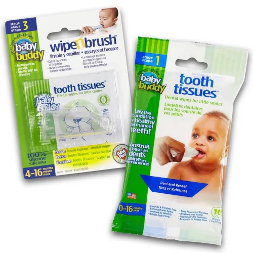 Compac Industries - 01586C+30-24 - Wipe-N-Brush and Tooth Tissues
