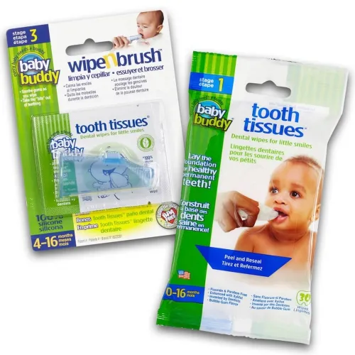 Compac Industries - 01587B+30-24 - Wipe-N-Brush and Tooth Tissues