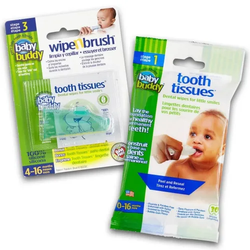 Compac Industries - 01588G+30-24 - Wipe-N-Brush and Tooth Tissues
