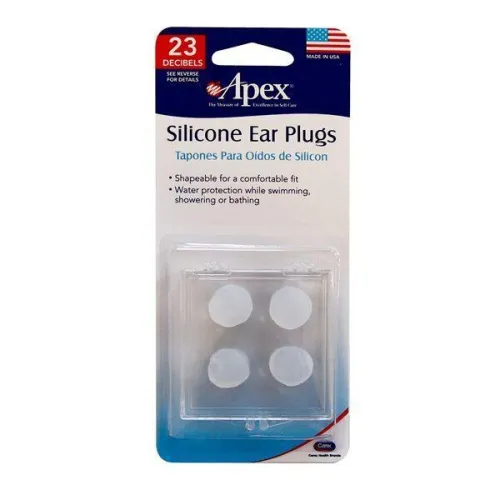 Compass Health - From: 13-2660 To: 13-2661 - Apex Clear Silicone Ear Plugs