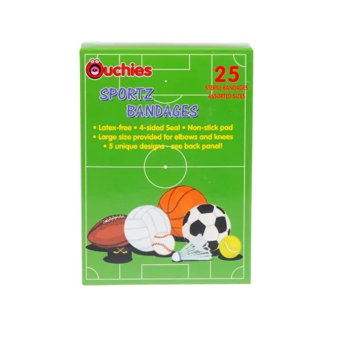 Cosrich Group - Ouchies - OU-9112-C -  Sportz Adhesive Bandages