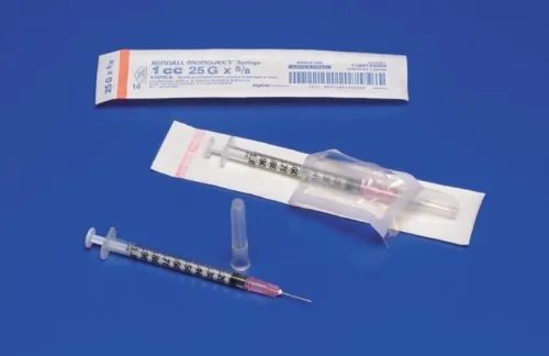 Medtronic / Covidien - 1180125158 - TB Syringe, 25G Needle