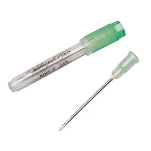 Cardinal Health - 8881250024 - Monoject Rigid Pack Hypodermic Needle Polypropylene Hub 18 Gauge x 1 1/2" L, Green, with Epoxy Insert, Tri beveled, Ultra sharp, Sterile, Single use