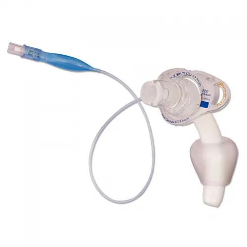 Kendall - Shiley - 6UN75H - Healthcare  Flexible Tracheostomy Tube, Cuffless, Disposable Inner Cannula, Size 7.5 mm.