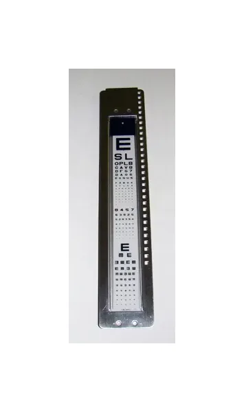 Lombart Instruments - CP1RE11180 - Visual Acuity Slide For Slite Lamp