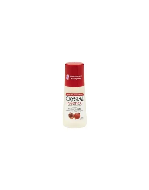 Crystal - From: CR-003 To: CR-009 - Essence Mineral Deodorant Roll on Pomegranate