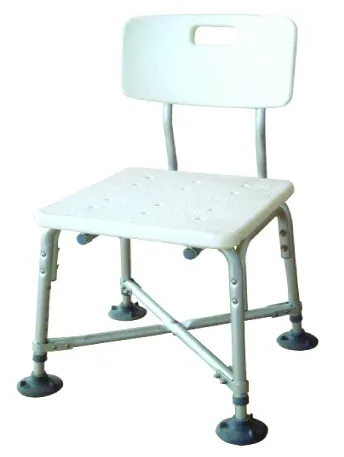 Dalton Medical - BS-S550HD-2 - Shower Bench with backrest  Ht limit 500 lbs
