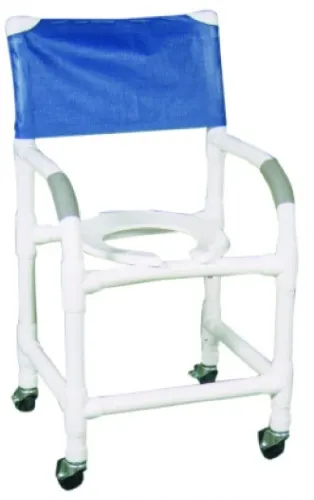 Dalton Medical - PVC-COM1183 - PVC Shower Commode Chair  Standard