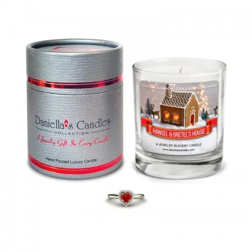 Daniellas Candles - From: CC100108-E To: CC100108-N - Hansel And Gretels House Jewelry Candle