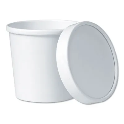 Dart - SCCKHSB12AWH - Flexstyle Food Lid Container, 3.6" Dia., 12.1 Oz, White, 250/Carton